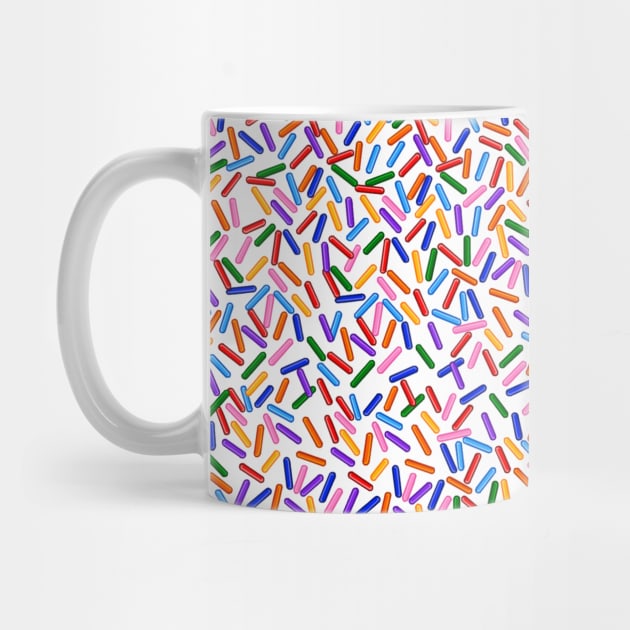 Rainbow Sprinkles Pattern by Art by Deborah Camp